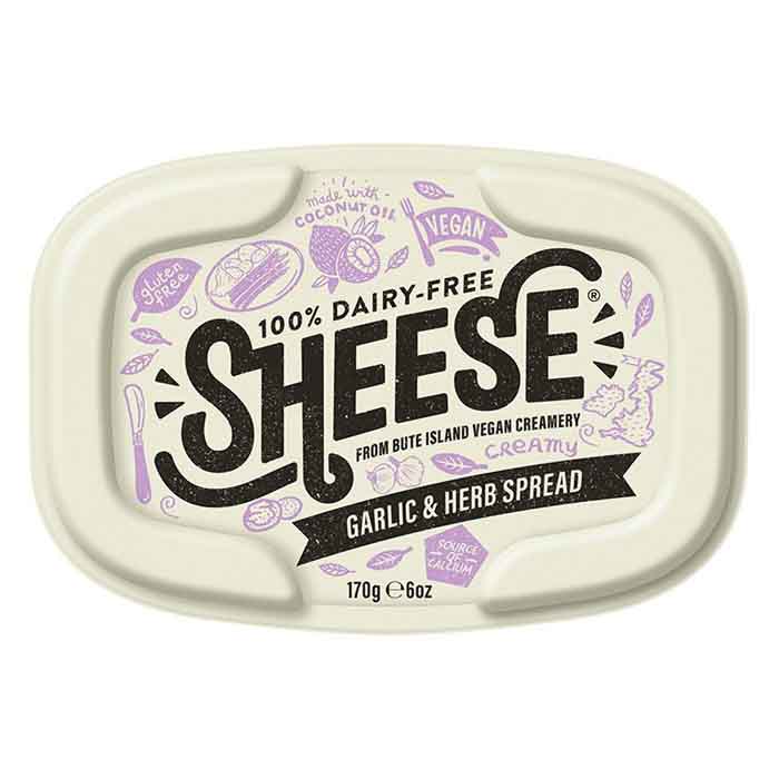 Bute Island - Creamy Scheese - Garlic And Herb Spread, 170g