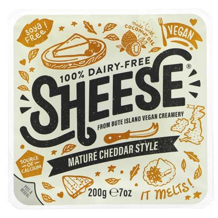 Butel Island - Mature Cheddar Style Sheese Block 200g