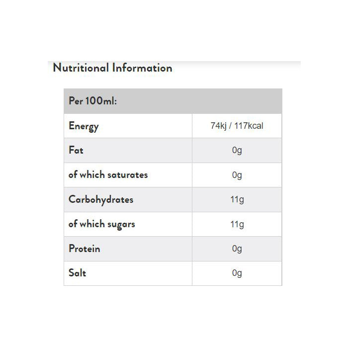 Captain Kombucha - Organic Kombucha Pineapple, 400ml - nutritions