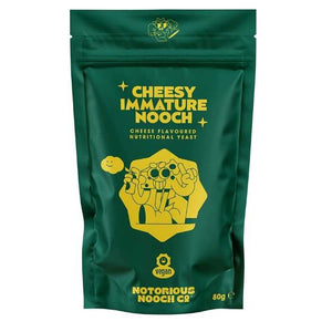 Notorious Nooch - Cheesy Flavoured Nutritional Yeast, 80g | Assorted Flavours