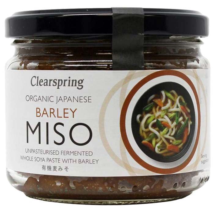 Clearspring - Organic Japanese Barley Miso Paste-Unpasteurised, 300g