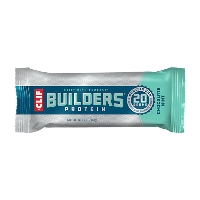 Clif Bar - Builders Protein Bars - Chocolate Mint (1-Pack), 68g 