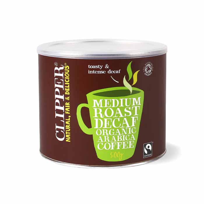 Clipper - Decaffeinated Organic Coffee, 500g