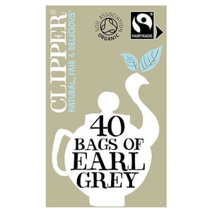 Clipper - Organic Fairtrade Earl Grey Tea | Multiple Sizes