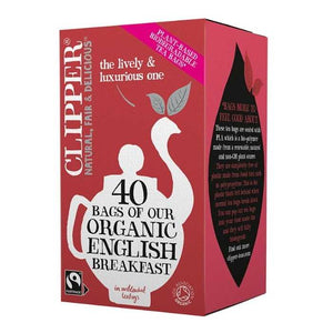 Clipper - Organic Fairtrade English Breakfast Tea | Multiple Options