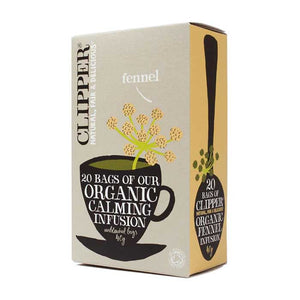 Clipper - Organic Fennel Herbal Tea, 20 Bags | Multiple Options