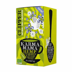 Clipper - Organic Karma Mama Hemp, Chamomile & Tulsi Tea, 20 Bags | Multiple Options