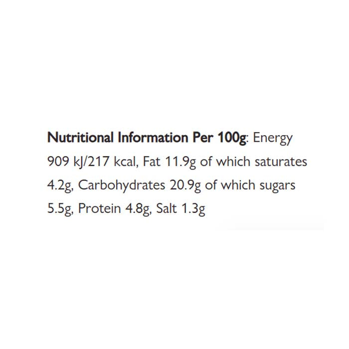 Clive's - Organic Tart - Lentil Kale & Cranberry, 190g - back