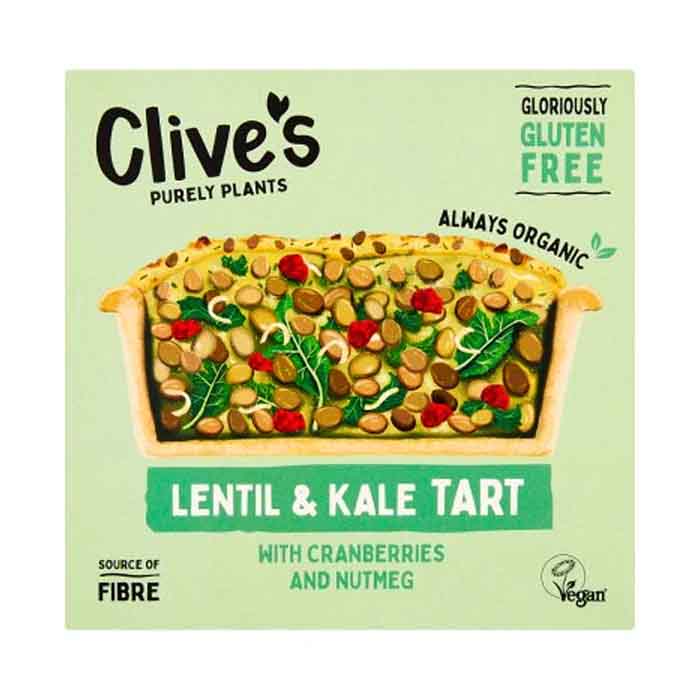 Clive's - Organic Tart - Lentil Kale & Cranberry, 190g