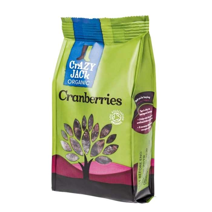 Crazy Jack - Organic Cranberries, 100g