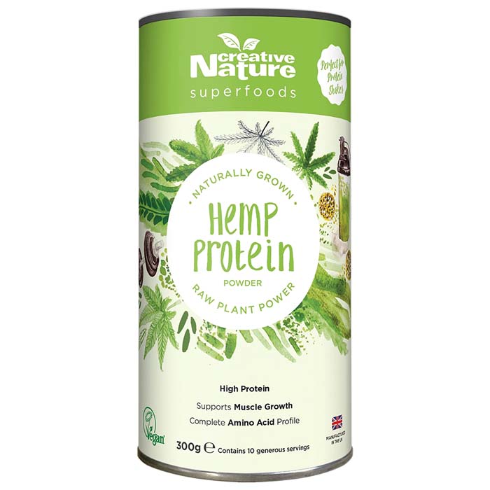 Creative Nature - Hemp Protein Powder, 300g