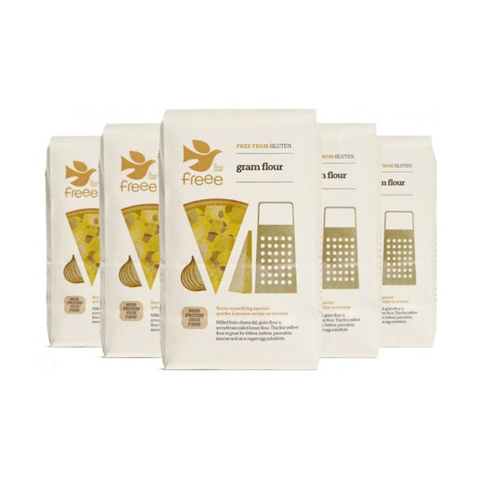 Doves Farm - Gluten-Free Gram Flour, 1kg (5 Pack)