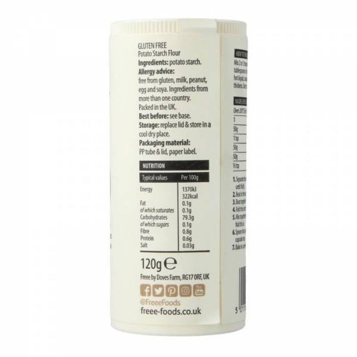 Doves Farm - Gluten-Free Potato Flour, 120g back