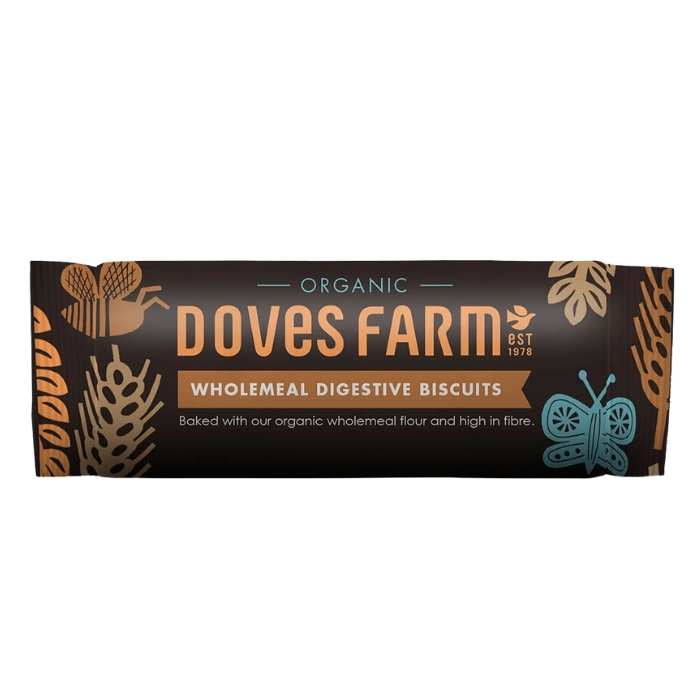 Doves Farm - Organic Wholemeal Digestive Biscuits 400g - front