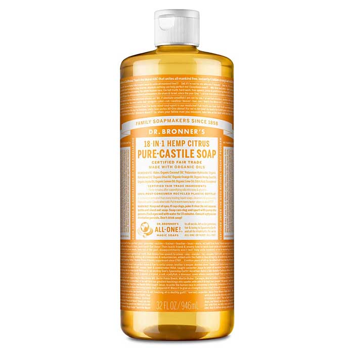 Dr. Bronner's - Pure-Castile Liquid Soap, Citrus - 473ml