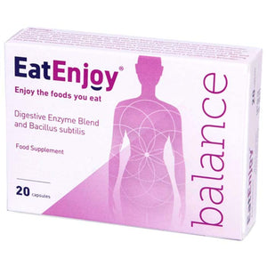 EatEnjoy - Balance Digestive Enzyme Supplement, 20 Capsules