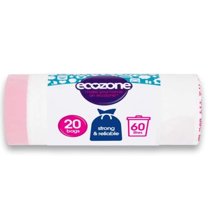 Ecozone - Biodegradable Bin Liners 60l