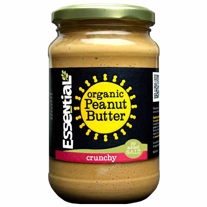 Essential - Organic Crunchy Peanut Butter - No Salt, 350g