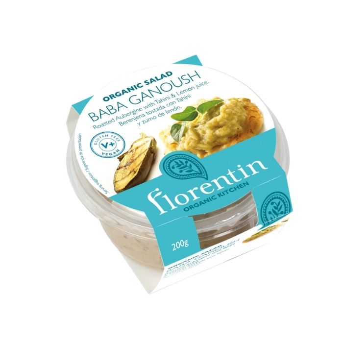 Florentin - Organic Baba Ganoush, 200g - front