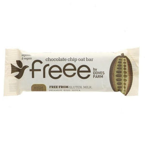 Freee - Organic Chocolate Chip Oat Bar (GF), 35g | Pack of 18