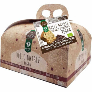 Go Vegan - Organic Vegan Wheat Panettone With Chocolate, 500g | Multiple Options