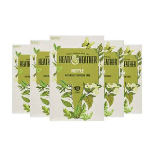 Heath & Heather - Nettle Tea Bags, 50 Bags | Pack of 6