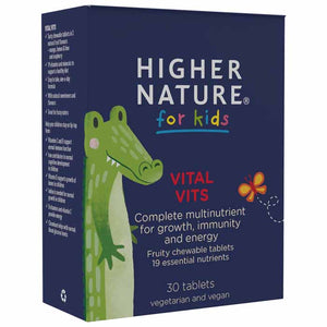 Higher Nature - Kids Vital Vits Chewable Tablets, 30 Tablets