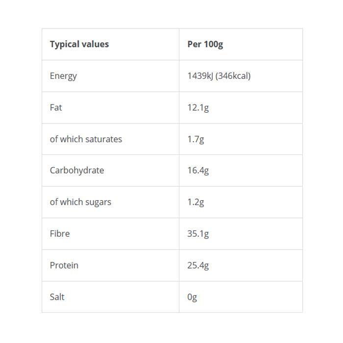 Hodmedod - Camelina Seed, 300g - back