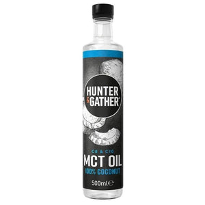 Hunter & Gather - Pure 100% Coconut MCT Oil, 500ml | Multiple Packs