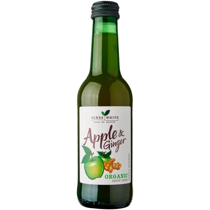 James White - Organic Apple Ginger Juice, 25cl