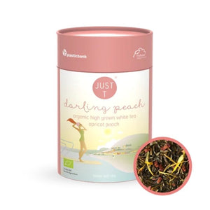 Just T - Darling Peach Organic Premium Loose Leaf Tea, 80g