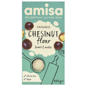 Amisa - Organic Gluten-Free Chestnut Flour, 350g