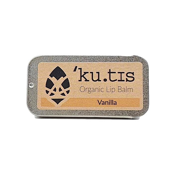 Kutis - Organic Natural Lip Balm - Vanilla, 8g 