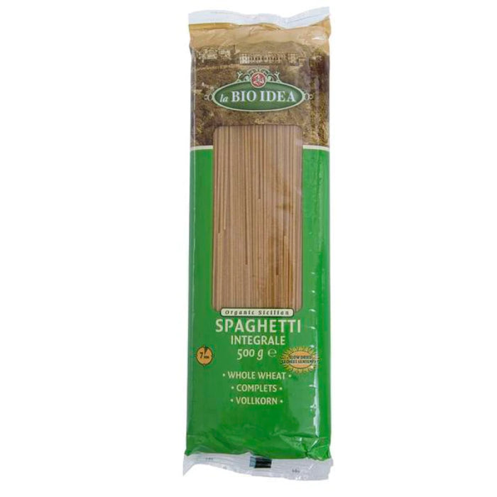 La Bio Idea - Organic Spaghetti Wholewheat, 500g