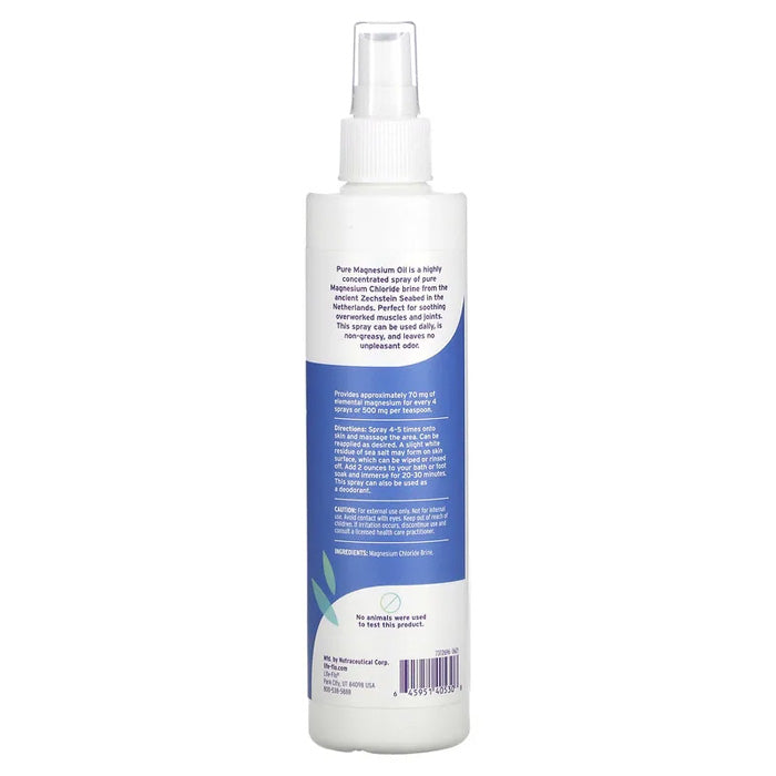 Life-Flo - Pure Magnesium Oil Spray, 236ml - back