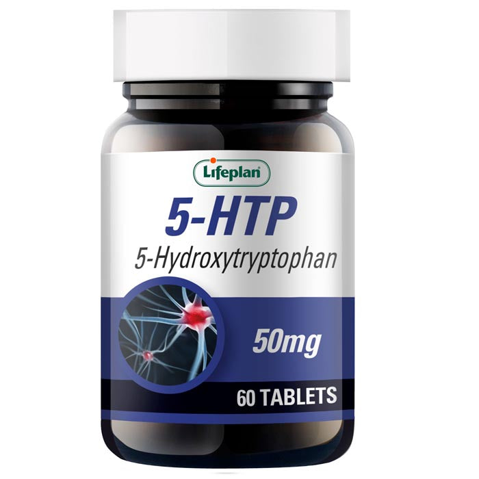 Lifeplan - 5HTP 50mg, 60 Tablets