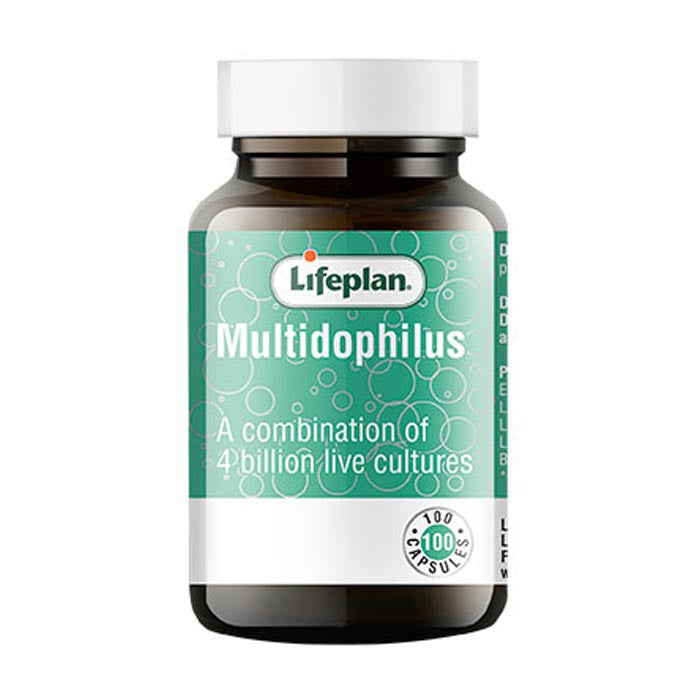 Lifeplan - Multidophilus Live Culture Supplement 4 Billion CFU, 100 Capsules