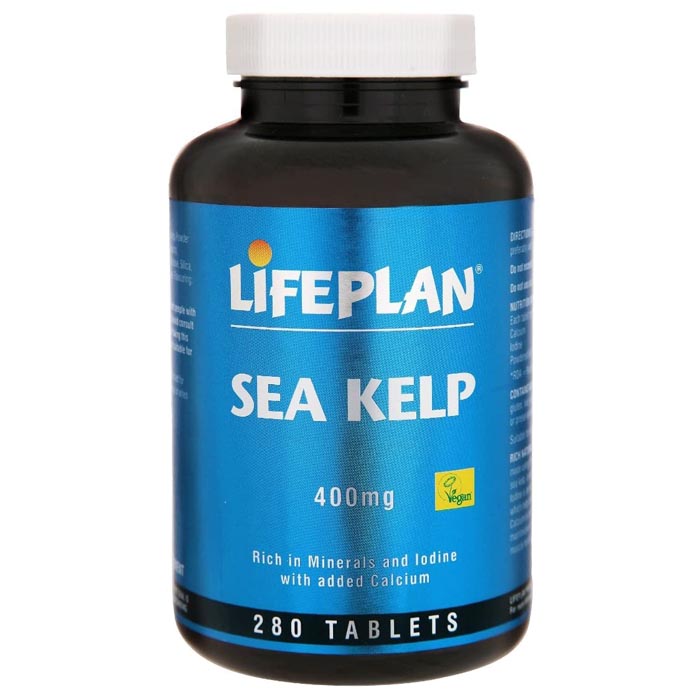 Lifeplan - Sea Kelp 400mg Norwegian, 280 Tablets