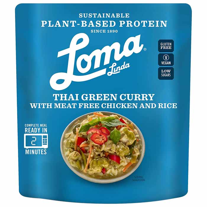 Loma Linda - Ready Meals - Thai Green Curry, 284g 