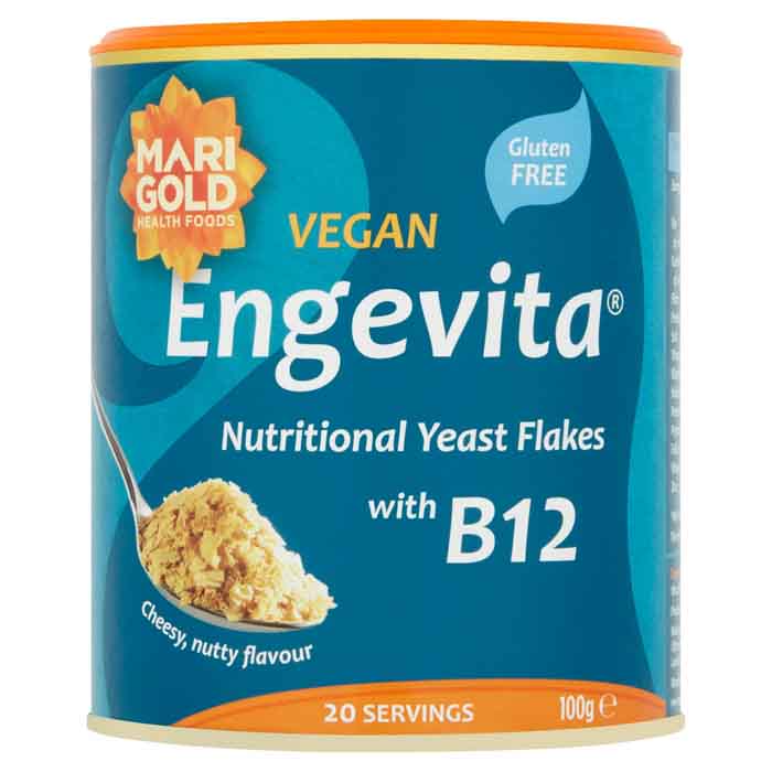 Marigold health foods - B12 Yeast Flakes Blue, 100g