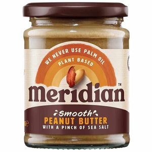 Meridian Foods - Smooth Peanut Butter With a Pinch of Salt, 280g