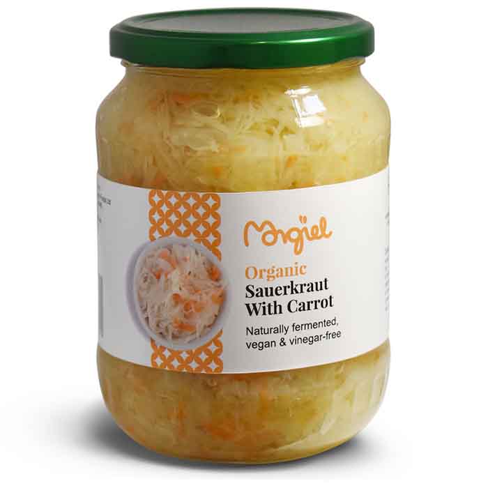 Morgiel - Organic Morgiel Carrot Sauerkraut, 680g