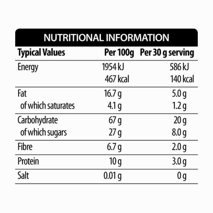 NPath - Natures Path Organic Pumpkin Raisin Almond Granola, 300g - back