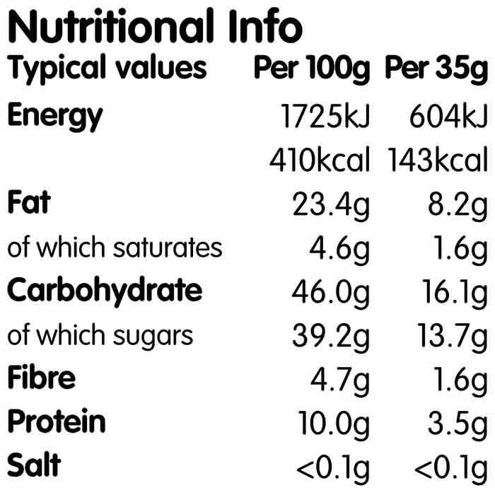 Nakd - Cashew Cookie Multi, 35g - back