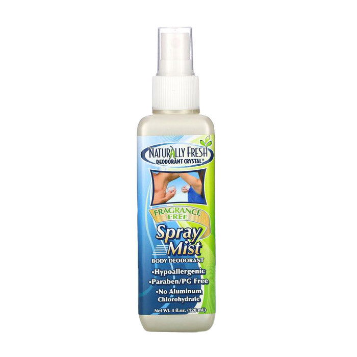 Naturally Fresh - Spray Mist - Fragrance Free, 120ml