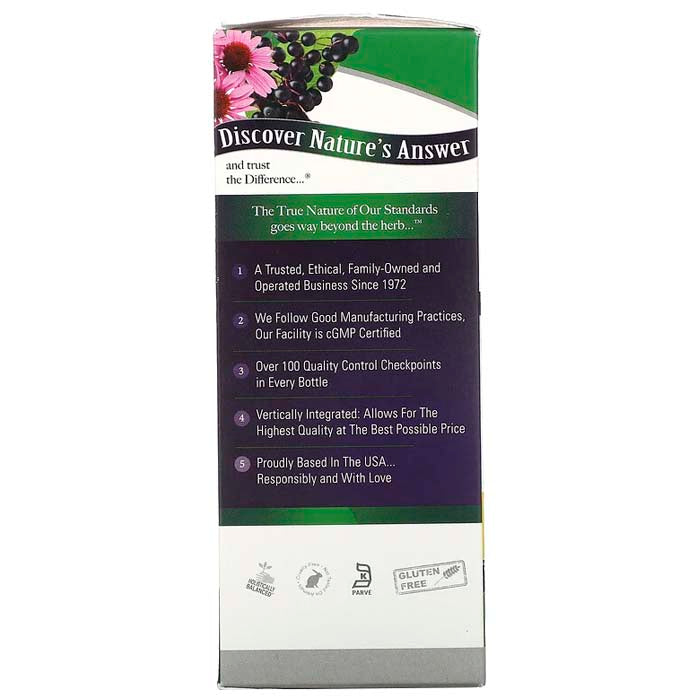 Nature's Answer - Sambucus Black Elderberry, 120ml - back