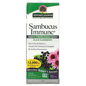 Nature's Answer - Sambucus Black Elderberry, 120ml