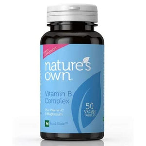 Nature's Own - Vitamin B Complex Plus Vitamin C & Magnesium, 50 Tablets