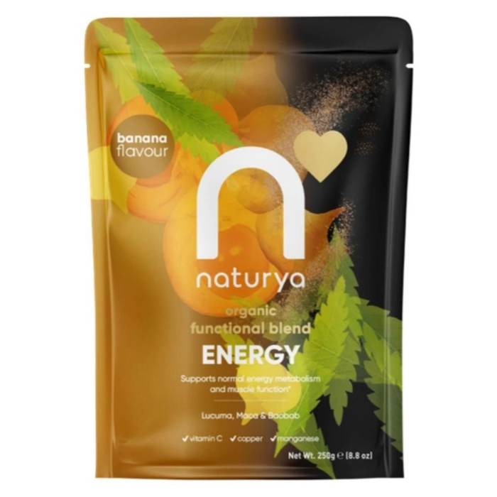 Naturya - Organic Energy Functional Blend, 250g - front