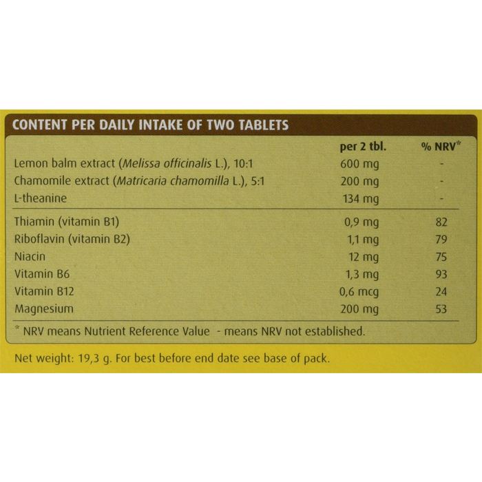 New Nordic - Melissa Dream Lemon Balm Sleep Aid | Multiple Sizes - PlantX UK